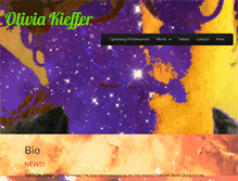 Tablet Screenshot of oliviakieffer.com